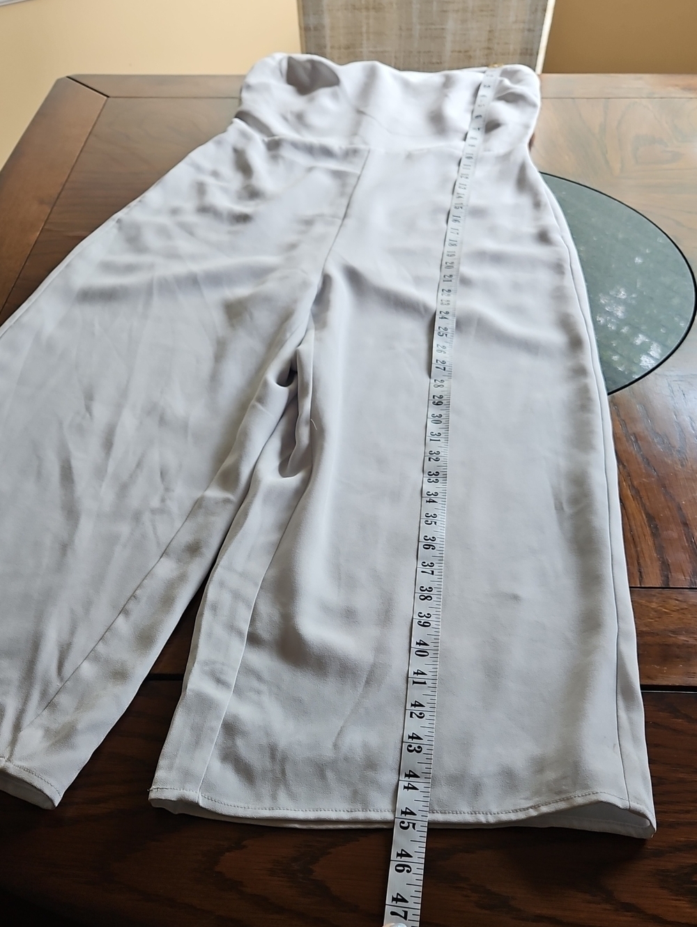 Aritzia Babaton lillooet (Grey) Roshan Strapless Cropped Jumpsuit 10 - Picture 15 of 16